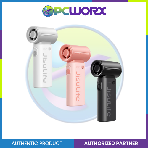 Jisulife Handheld Fan Life9 3600mAh Pink | Black | Light Gray