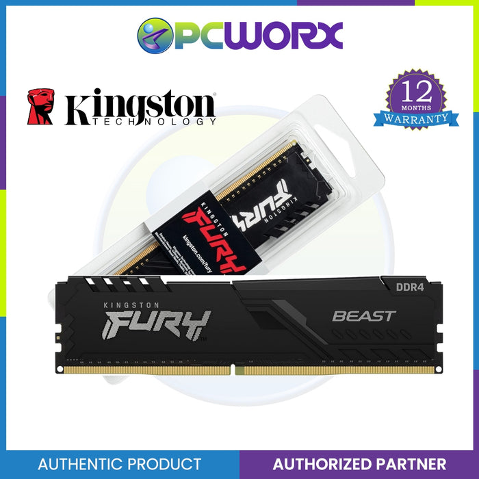 Kingston KF426C16BB/16 16GB 2666MT/s DDR4 CL16 DIMM FURY Beast Black