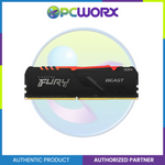Kingston KF432C16BB2A/8 8GB 3200MHz DDR4 CL16 DIMM FURY Beast RGB