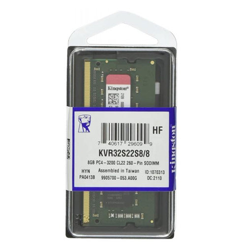 Kingston KVR32S22S8/8 8gb DDR4 3200mhz Sodimm