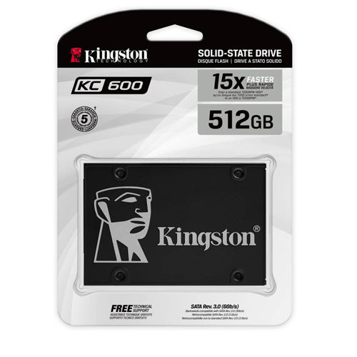Kingston SKC600/512G 512GB SATA3 2.5" SSD