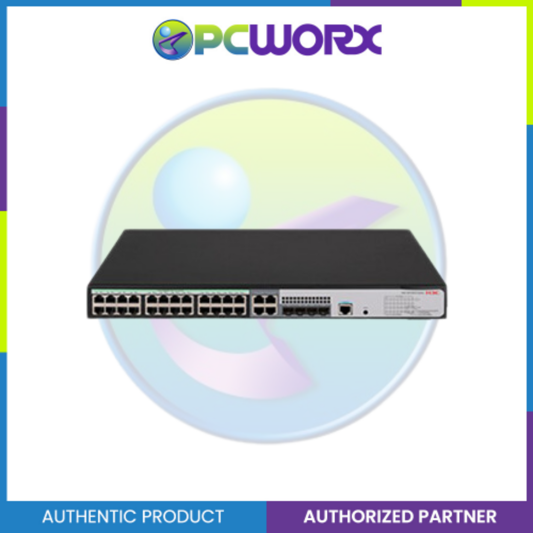 H3C S5120V3-28P-HPWR-LI L3 Ethernet Switch with Parts