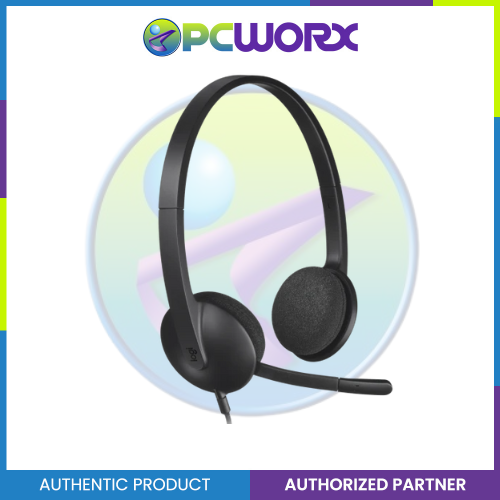 Logitech H151 Stereo Headset Black