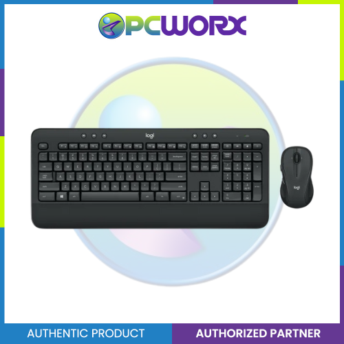 Logitech MK295 Silent Wireless Keyboard and Mouse Combo Black
