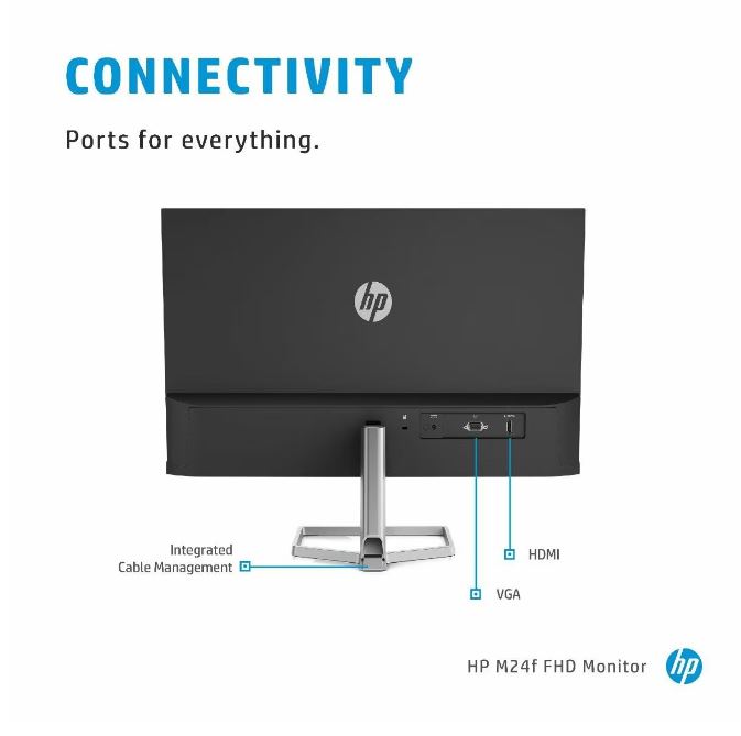 HP M24F 23.8" IPS FHD 75Hz VGA/HDMI Monitor