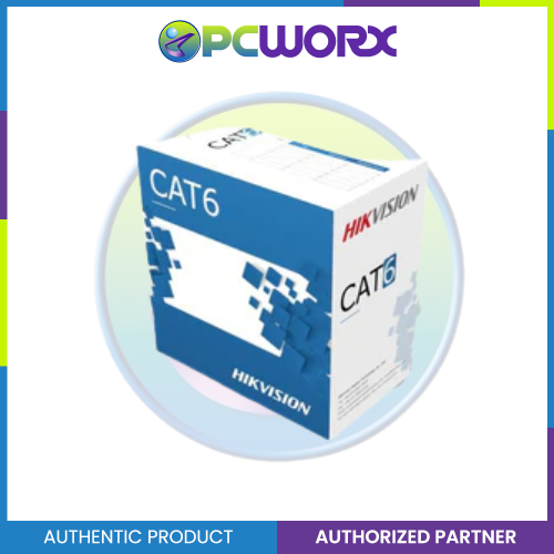 Hikvision DS-1LN6-UE-W Cat6 UTP Cable 305m/roll