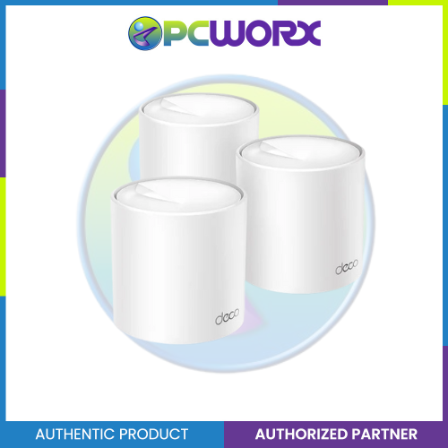 TP-LINK Deco X50 (3-Pack) AX3000 Whole Home Mesh Wi-Fi 6 System