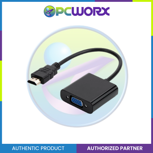 Adlink VGA to HDMI Cable with chipset/Audio and Power – PCWORX