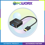 VENTION HDMI to VGA Adapter with Audio HDTV TV AV Video Cable Converter (ACRBB) | HDMI to VGA Cable Adapter | HDMI to VGA Adapter