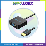VENTION HDMI to VGA Adapter with Audio HDTV TV AV Video Cable Converter (ACRBB) | HDMI to VGA Cable Adapter | HDMI to VGA Adapter