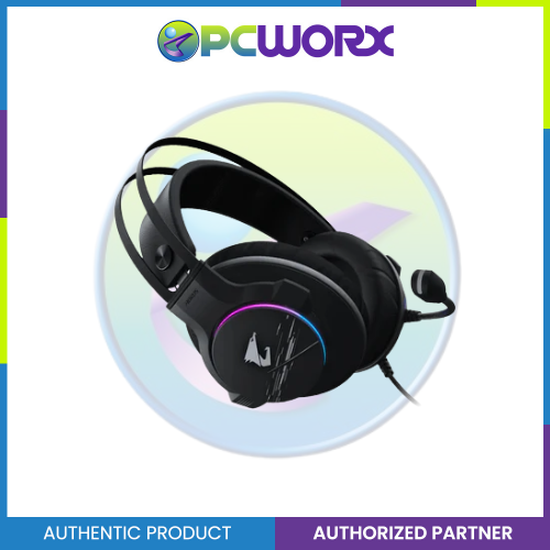 Gigabyte GP-AORUS-H1 Virtual 7.1 Gaming Headset | Desktop Headset | Headset