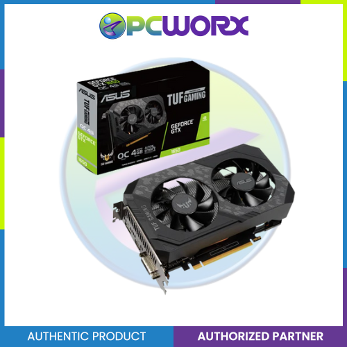 Asus TUF-GTX1650-O4GD6-GAMING 4GB GDDR6 128-bit Graphics Card – PCWORX