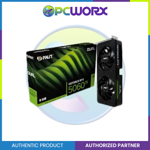 Palit  NVIDIA® GeForce RTX™5060ti NE7506T019P1-GB2062D DUAL 8GB GDDR7 GPU