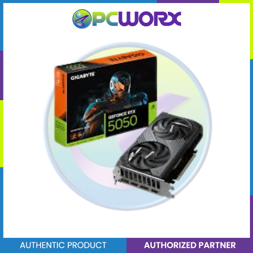 Gigabyte  NVIDIA® GeForce RTX™ 5050GV-N5050WF2OC-8GD WindForce OC 8GB GDDR6 GPU
