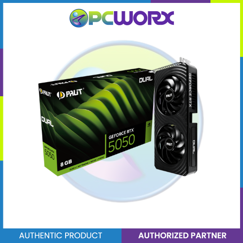 Palit  NVIDIA® GeForce RTX™ 5050 NE65050S19P1-GB2070D Dual OC 8GB GDDR6 128bit GPU