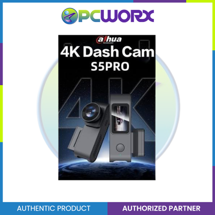 Dahua S5 PRO Dual Camera 4K Front recording  + 1080P rear cam  high collision