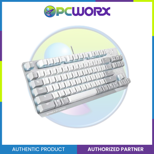 Asus ROG Strix Scope TKL Moonlight NX Switches Red Keyboard