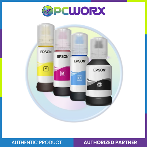 Epson 001 Original Ink Bottle Set for L4150/L4160/4260;L6160/6260;L6170/6270/6290 (BCMY Set)