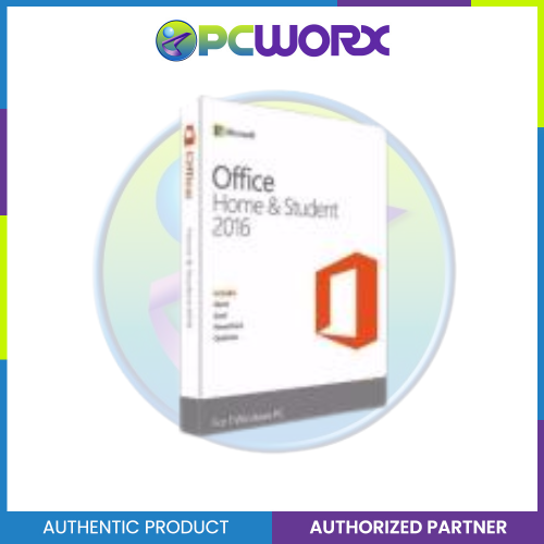 Microsoft Office Home and Student 2016 Win English P2 APAC EM 1 License Medialess