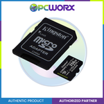Kingston SDCS2/256GB 256GB micro SDXC Canvas Select Plus 100R A1 C10 Card + ADP