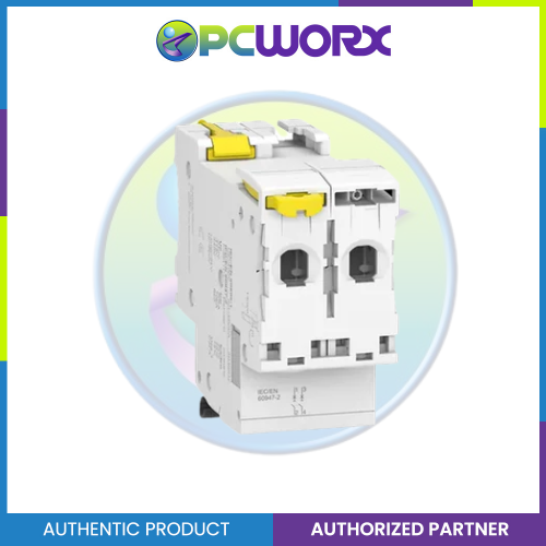 Schneider Acti9 IEC 2P 25A C DIN-Rail Type Miniature Circuit Breaker 440V 10kAIC (A9F74225)