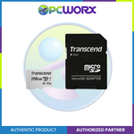 Transcend 256GB MicroSDXC/SDHC 300S Memory Card (TS256GUSD300S-A)