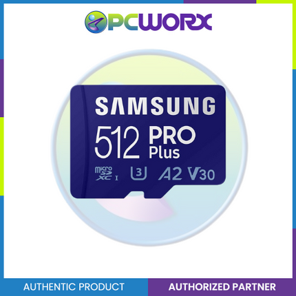 Samsung MB-MD128SA/APC 128GB | MB-MD512SA/APC 512GB MICRO SD PRO PLUS W ADAPTER SAMSUNG MICRO SD MEMORY CARD | Samsung 128GB MICROSD Memory Card