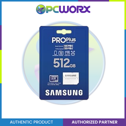 Samsung MB-MD128SA/APC 128GB | MB-MD512SA/APC 512GB MICRO SD PRO PLUS W ADAPTER SAMSUNG MICRO SD MEMORY CARD | Samsung 128GB MICROSD Memory Card