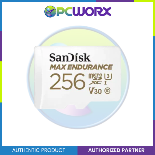Sandisk SDSQQVR GN6IA Max Endurance Micro SD with Adapter