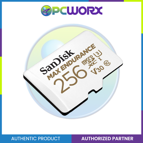 Sandisk SDSQQVR GN6IA Max Endurance Micro SD with Adapter