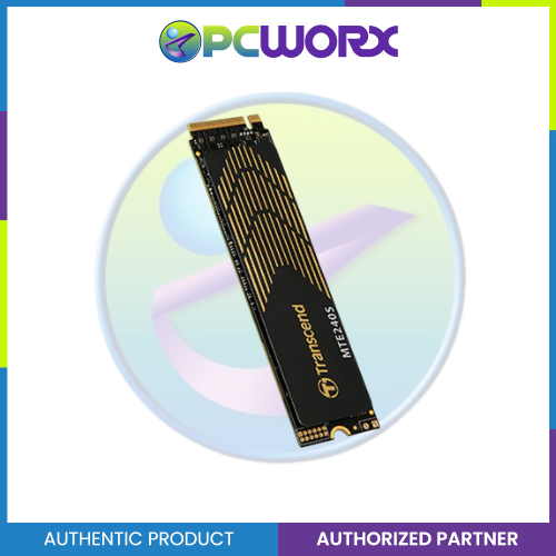 Transcend MTE240S NVMe M.2 PCIe Gen4 Solid State Drive 500GB, 1TB Solid-State Drive Transcend Internal SSD