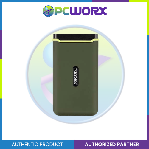 Transcend TS4TESD380C 4TB Slim Portable Solid State Drive Military Green