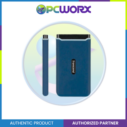 Transcend Ts500gesd370c 500gb USB3.1 Gen2 Type-C Rugged Portable SSD