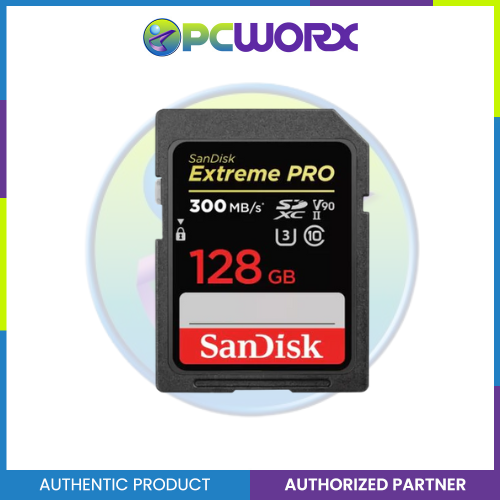 Sandisk SDSDXDK-128G-GN4IN 128GB Extreme Pro SD Card