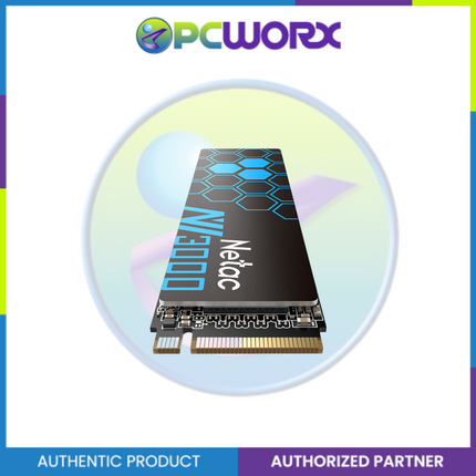 NETAC NV3000 M.2 2280 NVME 3X4 3100/2100mbs w/heatsink | 250GB 500GB
