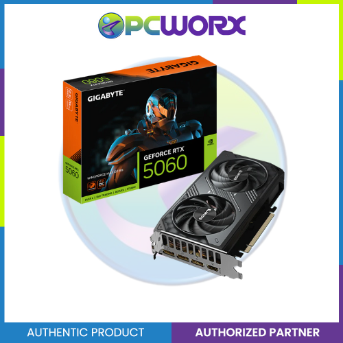 Gigabyte NVIDIA® GeForce RTX™ 5060 WindForce Max OC 8GB GDDR7 Graphics Card