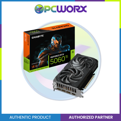Gigabyte NVIDIA® GeForce RTX™ 5060 Ti WindForce Max OC 16GB GDDR7 Graphics Card