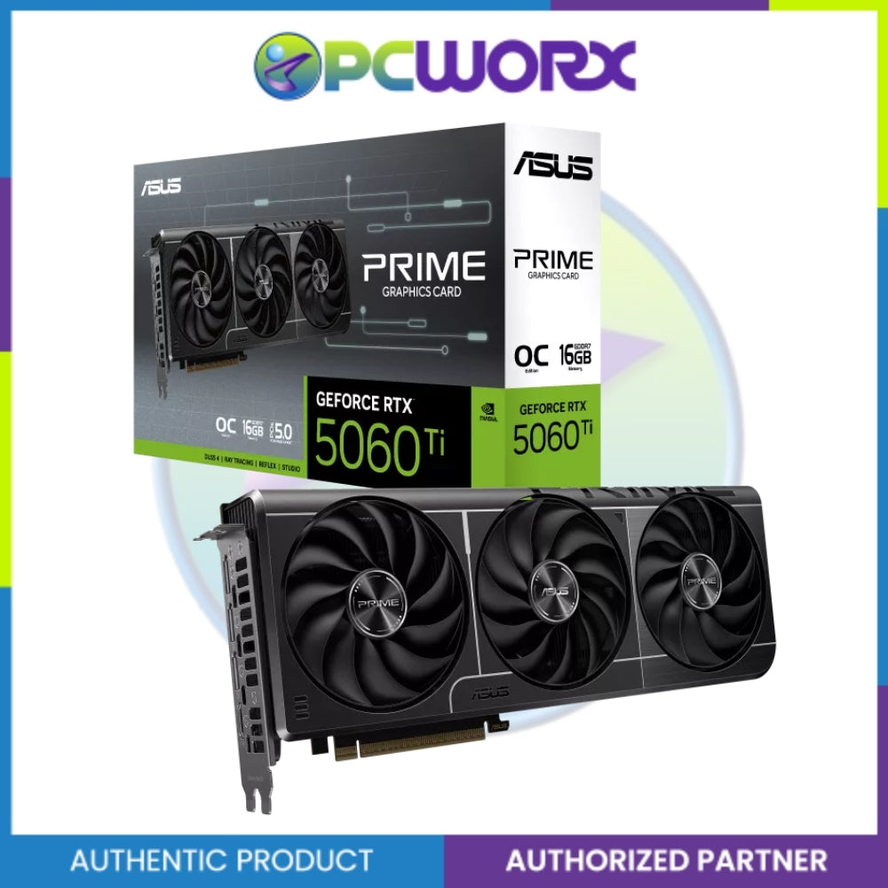 Asus NVIDIA® GeForce RTX™5060 TI PRIME OC 16GB GDDR7 Graphics Card