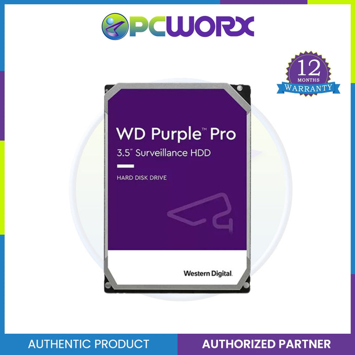 Western Digital WD8001PURP 8TB  Purple Pro 3.5" SATA HDD