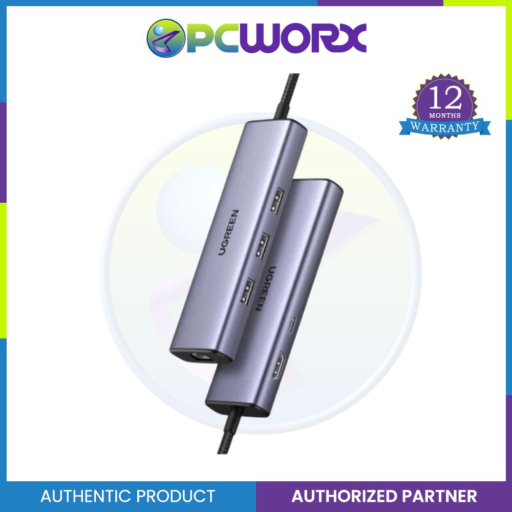 Ugreen CM512/15598  6in1USB-C Multifunction Adapter 15cm