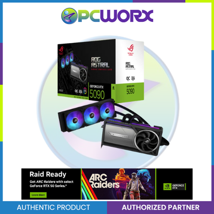 ASUS NVIDIA® GeForce RTX™ 5090 ROG ASTRAL LC OC 32GB GDDR7 GPU
