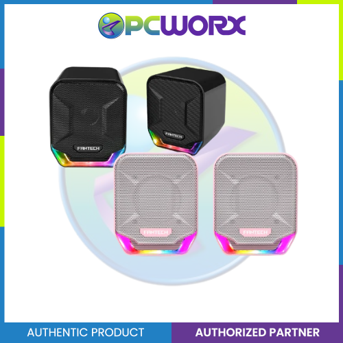 Fantech Sonar GS202 Speaker with RGB Lighting, Multi-Platform Compatibility Gaming Speaker for PC