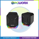 Fantech Sonar GS202 Speaker with RGB Lighting, Multi-Platform Compatibility Gaming Speaker for PC