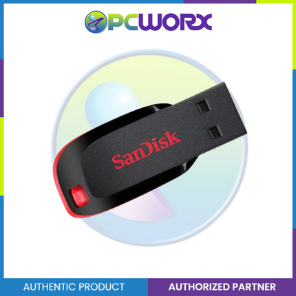 Sandisk SDCZ50-016G 16GB Cruzer Blade USB 2.0 Black | White | Blue | Green | Pink