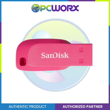 Sandisk SDCZ50 B35 Cruzer Blade USB 2.0 Black|Green|White|Blue|Pink