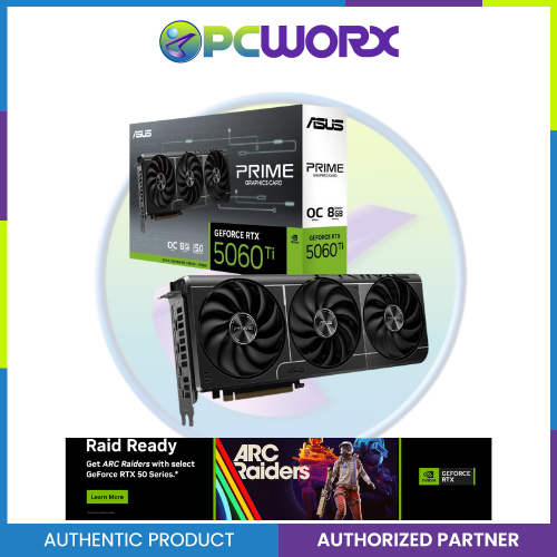ASUS NVIDIA® GeForce RTX™ 5060 Ti PRIME 8GB GDDR7 GPU