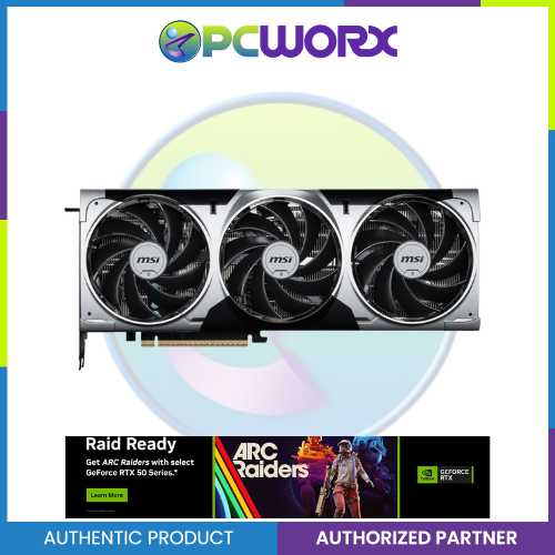 MSI NVIDIA® GeForce RTX™ 5080 Ventus 3X OC Plus 16GB GDDR7 Graphics Card (Pre order)