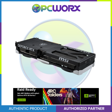 MSI NVIDIA® GeForce RTX™ 5080 Ventus 3X OC Plus 16GB GDDR7 Graphics Card (Pre order)