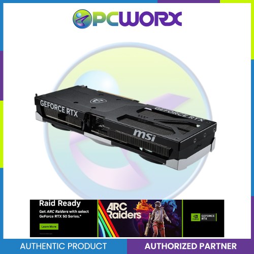 MSI NVIDIA® GeForce RTX™ 5080 Ventus 3X OC Plus 16GB GDDR7 Graphics Card (Pre order)