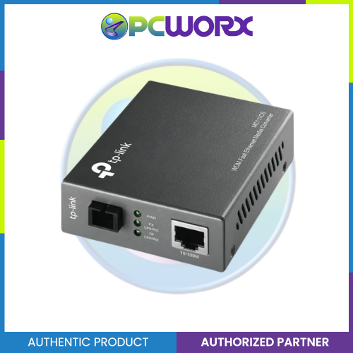 TP-Link MC111CS 10/100 Mbps RJ45 to 100 Mbps Single-mode SC WDM Bi-Directional